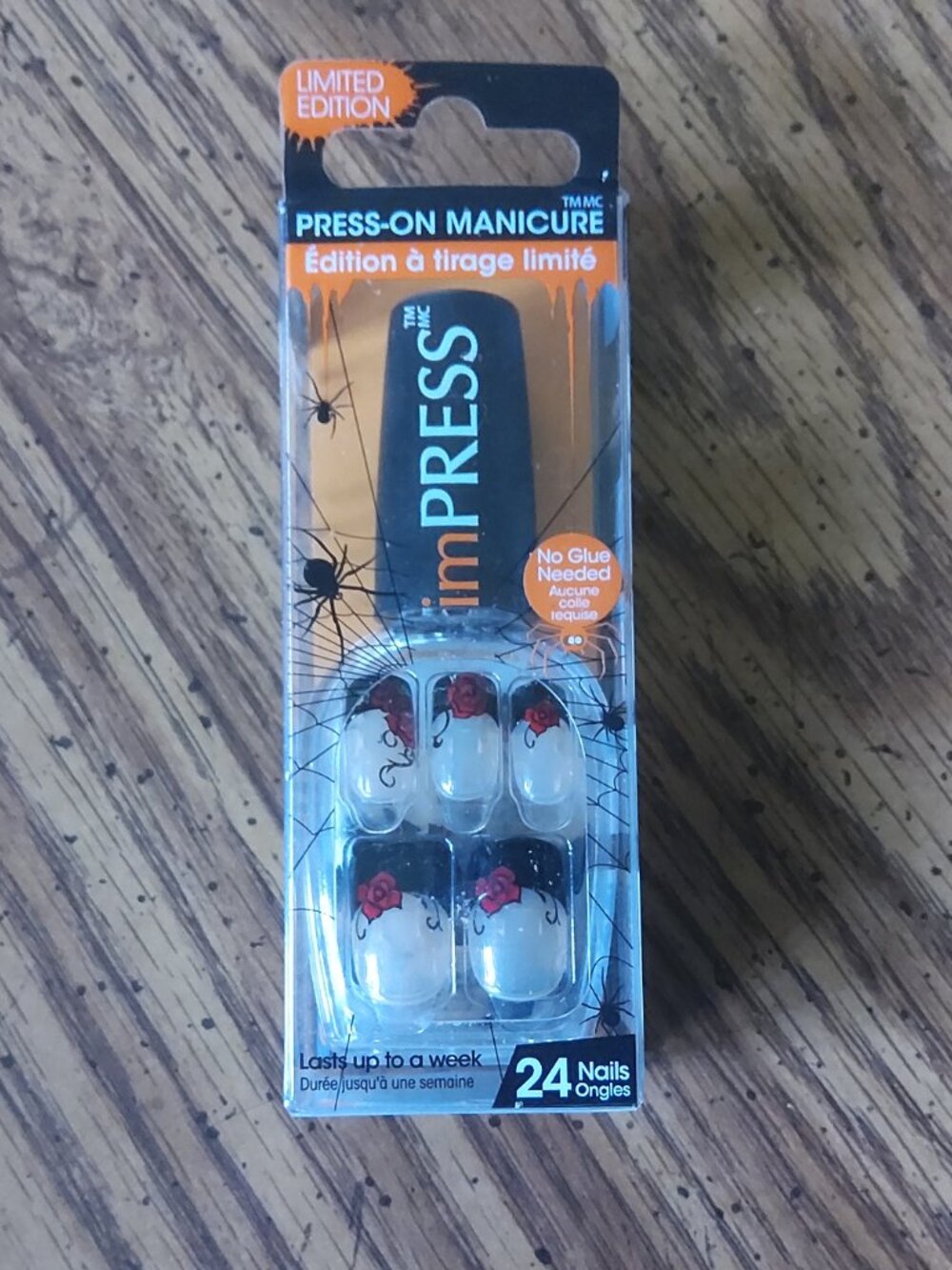 NEW IMPRESS LIMITED EDITION PRESS ON NAILS HALLOWEEN